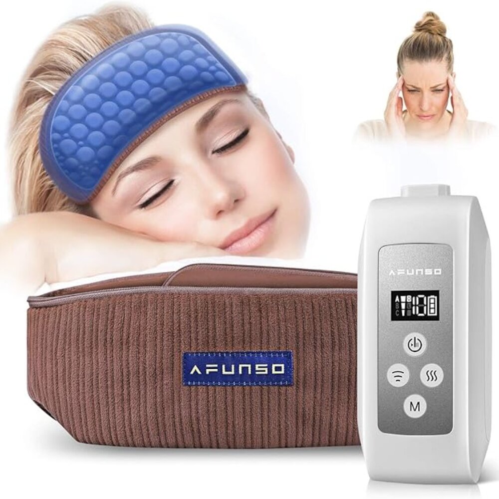 NEW Head Scalp Massager and Heater Rechargeable